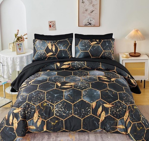 Honeycomb comforter set - comforter, 3